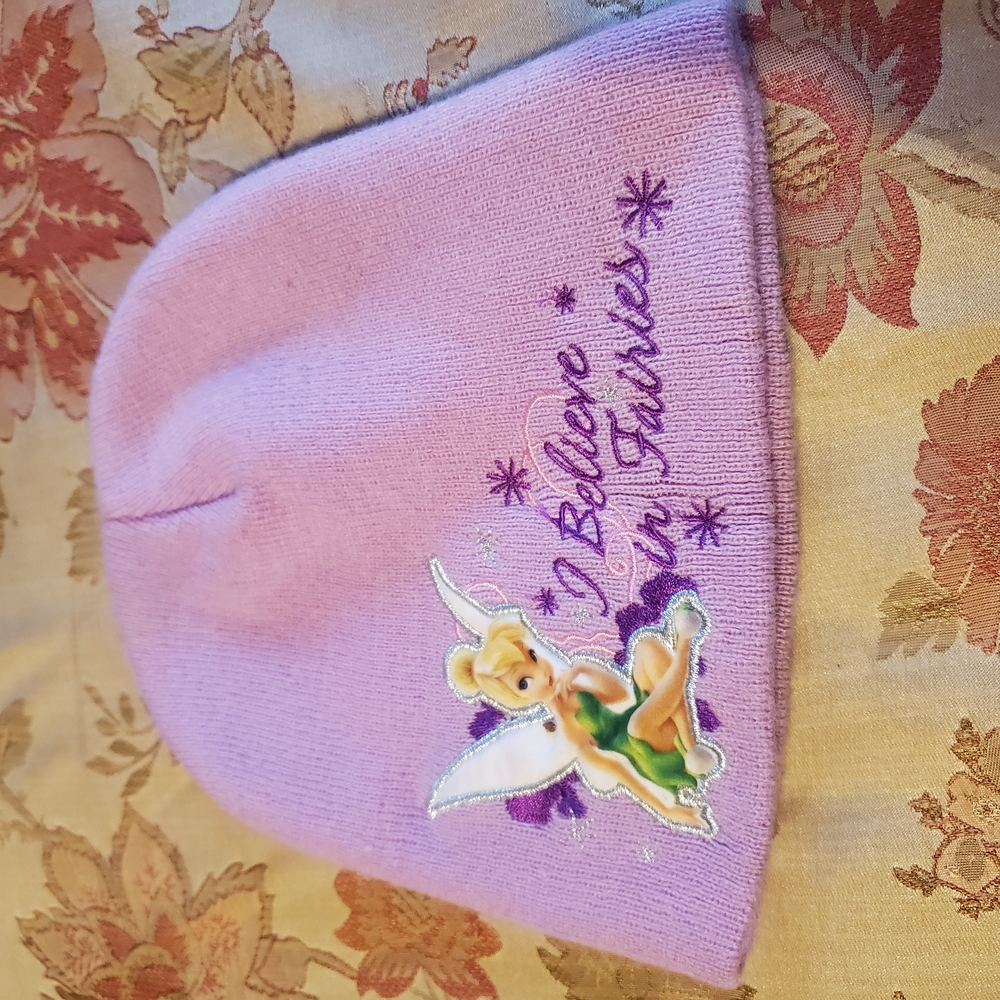 Disney Lavender TinkerBell Beanie